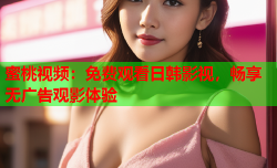蜜桃视频：免费观看日韩影视，畅享无广告观影体验