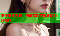 英挑蜜桃视频：畅享高清直播与精彩短视频