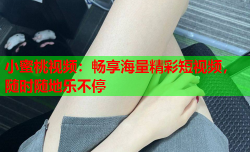 小蜜桃视频：畅享海量精彩短视频，随时随地乐不停
