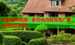 探索蜜桃视频：多元化内容与无广告流畅观影体验