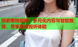 探索蜜桃视频：多元化内容与智能推荐，尽享高清视听体验