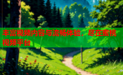 丰富视频内容与流畅体验，尽在蜜桃视频平台