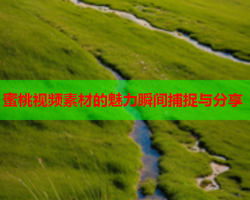 蜜桃视频素材的魅力瞬间捕捉与分享  第1张