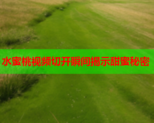 水蜜桃视频切开瞬间揭示甜蜜秘密  第1张