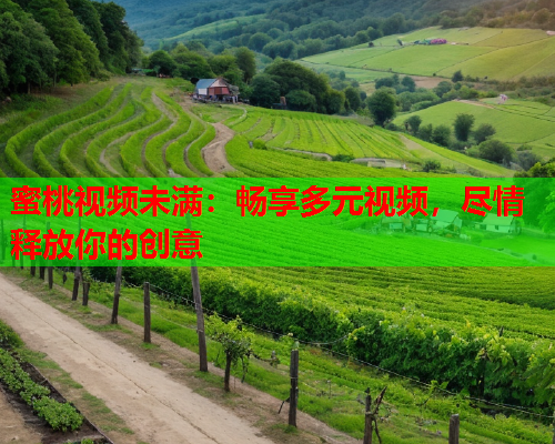 蜜桃视频未满：畅享多元视频，尽情释放你的创意  第2张